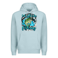 Blue Mist i d rather be fishing Premium Hoodie - AdoDesignShop