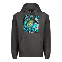Charcoal Heather i d rather be fishing Premium Hoodie - AdoDesignShop