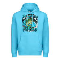 Ocean Blue i d rather be fishing Premium Hoodie - AdoDesignShop