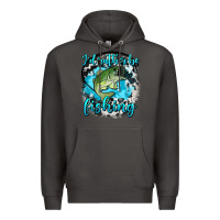 Smoke i d rather be fishing Premium Hoodie - AdoDesignShop