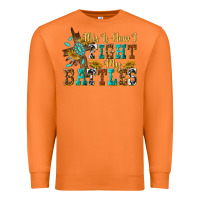 Carrot this is how i fight my battles Premium Sweatshirt - texasbilliewilder