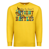 Lemon this is how i fight my battles Premium Sweatshirt - texasbilliewilder