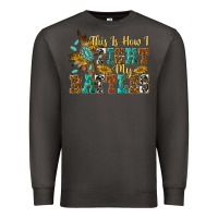 Smoke this is how i fight my battles Premium Sweatshirt - texasbilliewilder