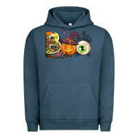 Pigment Midnight Navy boo Urban Hoodie - AdoDesignShop
