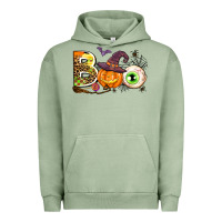 Pigment Oil Green boo Urban Hoodie - AdoDesignShop