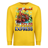 Lemon all aboard the polar express Premium Sweatshirt - Zillion Design Studio