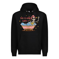 Black do i look like i give a duck Premium Hoodie - JahusDesignShop