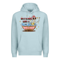 Blue Mist do i look like i give a duck Premium Hoodie - JahusDesignShop