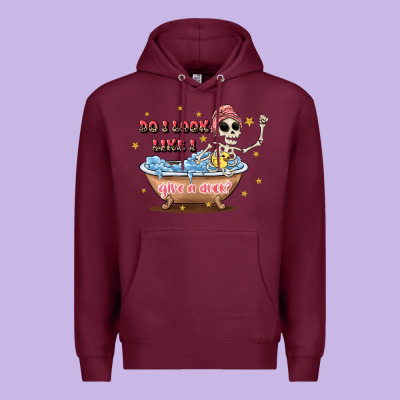 Do I Look Like I Give A Duck Premium Hoodie Designed By Jahusdesignshop