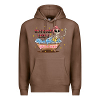 Chestnut do i look like i give a duck Premium Hoodie - JahusDesignShop