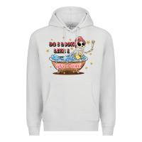 Dove Grey do i look like i give a duck Premium Hoodie - JahusDesignShop