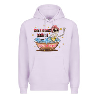 Lilac do i look like i give a duck Premium Hoodie - JahusDesignShop