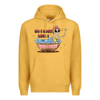 Mustard do i look like i give a duck Premium Hoodie - JahusDesignShop
