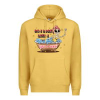 Antique Gold do i look like i give a duck Premium Hoodie - JahusDesignShop