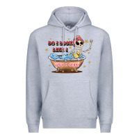 Heather Grey do i look like i give a duck Premium Hoodie - JahusDesignShop