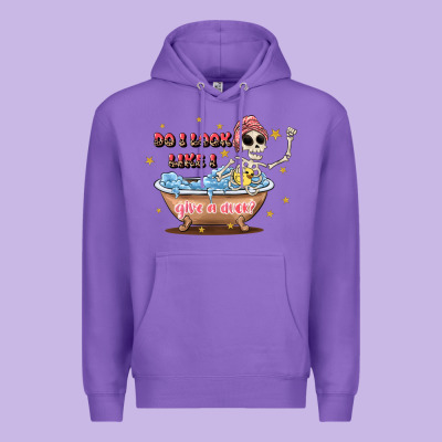Do I Look Like I Give A Duck Premium Hoodie Designed By Jahusdesignshop
