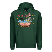 Sports Green do i look like i give a duck Premium Hoodie - JahusDesignShop