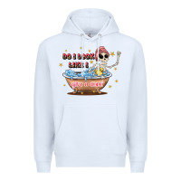 White do i look like i give a duck Premium Hoodie - JahusDesignShop