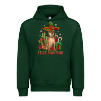 Forest Green Chihuahua feliz navidad Urban Hoodie - JahusDesignShop
