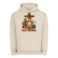 Pigment French Oak Chihuahua feliz navidad Urban Hoodie - JahusDesignShop