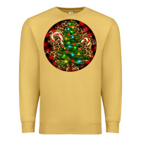 Antique Gold Christmas Tree Premium Sweatshirt - RanaPortraitStore