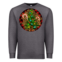 Charcoal Heather Christmas Tree Premium Sweatshirt - RanaPortraitStore