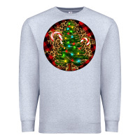 Heather Grey Christmas Tree Premium Sweatshirt - RanaPortraitStore