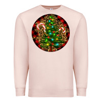 Pale Pink Christmas Tree Premium Sweatshirt - RanaPortraitStore