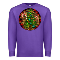 Purple Christmas Tree Premium Sweatshirt - RanaPortraitStore