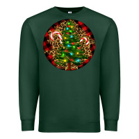 Sports Green Christmas Tree Premium Sweatshirt - RanaPortraitStore