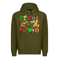 Army Green cinco de mayo Premium Hoodie - AdoDesignShop