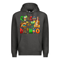 Charcoal Heather cinco de mayo Premium Hoodie - AdoDesignShop