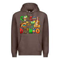 Coffee cinco de mayo Premium Hoodie - AdoDesignShop