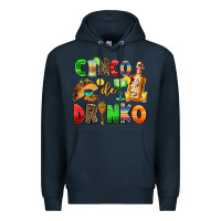Navy cinco de mayo Premium Hoodie - AdoDesignShop