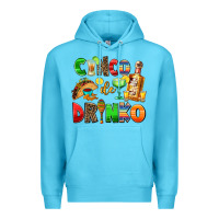 Ocean Blue cinco de mayo Premium Hoodie - AdoDesignShop
