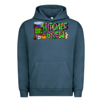 Pigment Midnight Navy witches brew Urban Hoodie - AdoDesignShop