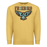 Antique Gold thunderbird freebird Premium Sweatshirt - texasbilliewilder