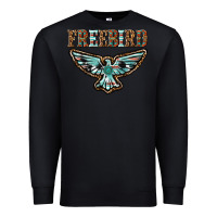 Black thunderbird freebird Premium Sweatshirt - texasbilliewilder
