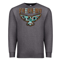 Charcoal Heather thunderbird freebird Premium Sweatshirt - texasbilliewilder
