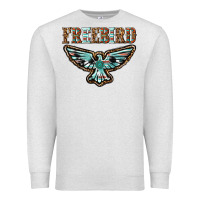 Oatmeal Heather thunderbird freebird Premium Sweatshirt - texasbilliewilder
