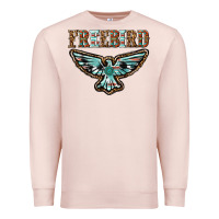 Pale Pink thunderbird freebird Premium Sweatshirt - texasbilliewilder