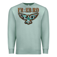 Seafoam thunderbird freebird Premium Sweatshirt - texasbilliewilder