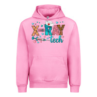 Fuchsia Pink x ray tech Urban Hoodie - BundleAndBundleShop