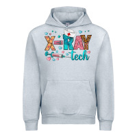 Heather Grey x ray tech Urban Hoodie - BundleAndBundleShop
