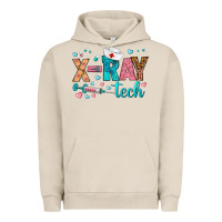 Pigment French Oak x ray tech Urban Hoodie - BundleAndBundleShop