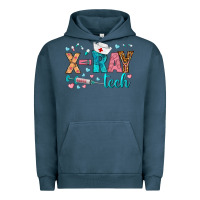 Pigment Midnight Navy x ray tech Urban Hoodie - BundleAndBundleShop
