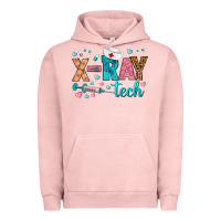 Pigment Salmon x ray tech Urban Hoodie - BundleAndBundleShop