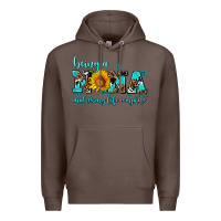 Coffee being a nana makes my life complete Premium Hoodie - AdoDesignShop