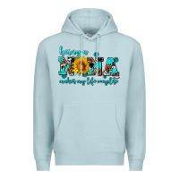 Blue Mist being a nana makes my life complete Premium Hoodie - AdoDesignShop