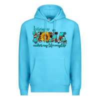 Ocean Blue being a nana makes my life complete Premium Hoodie - AdoDesignShop